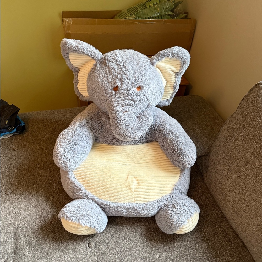 Plush Elephant Chair